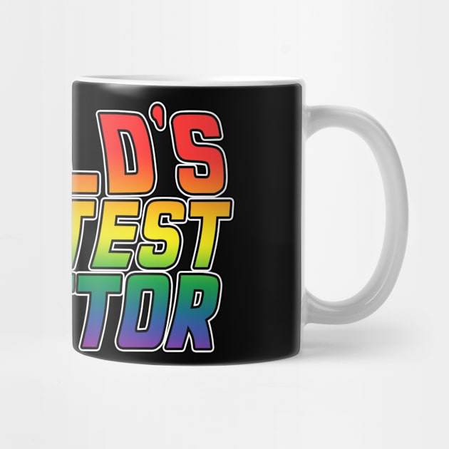 Director job gifts design. Perfect present for mom dad friend him or her. Lgbt rainbow color by SerenityByAlex